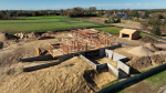 Drone check-in at our Hamptons Potato Barn Project!